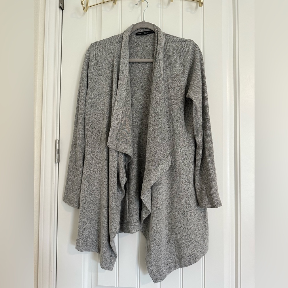 White House Black Market Waterfall Cardigan